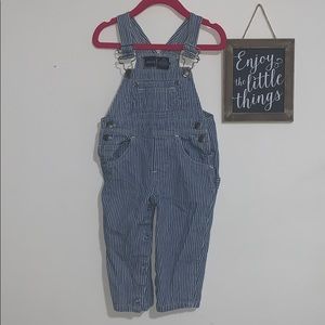 Oshkosh denim overalls size 12m